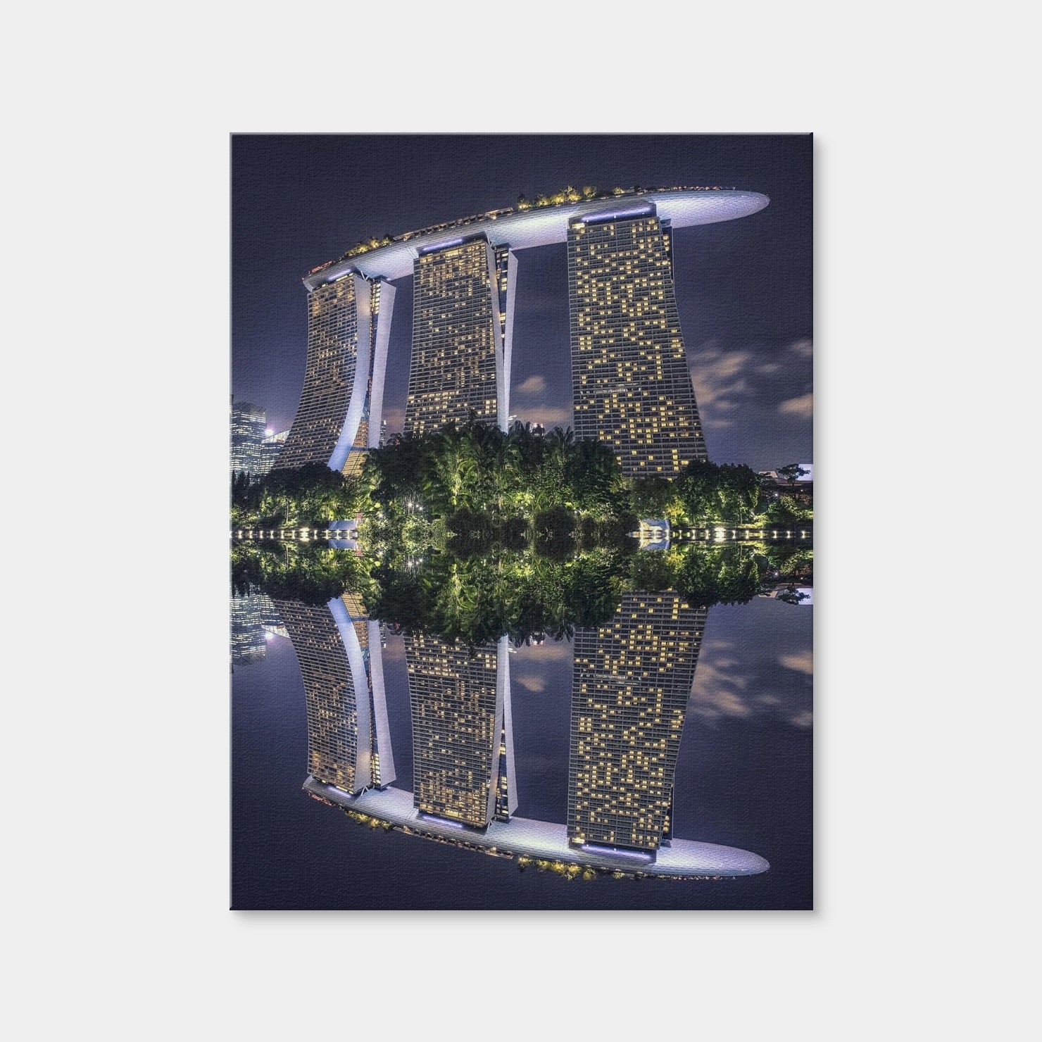 AUTO-MOCKUP WHITE | Marina Bay Sands | 1 Piece | Gallery Wrap Canvas | group=3x4