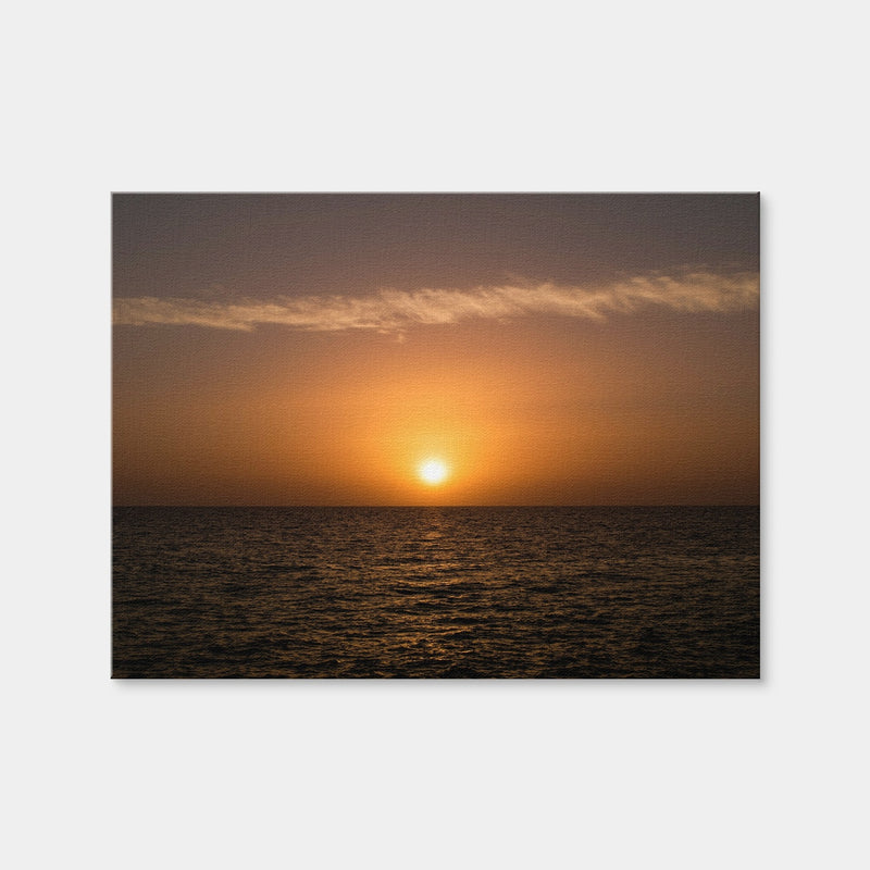 AUTO-MOCKUP WHITE | Marina di Pisa Sunset 2 | 1 Piece | Gallery Wrap Canvas | group=4x3