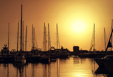 Marina di Pisa Sunset Tuscany Italy Wall Art