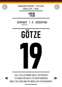 Mario Gotze Wall Art