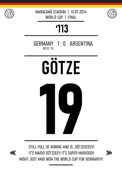 Mario Gotze Wall Art