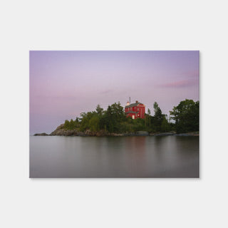 AUTO-MOCKUP WHITE | Marquette Harbor Lighthouse | 1 Piece | Gallery Wrap Canvas | group=4x3