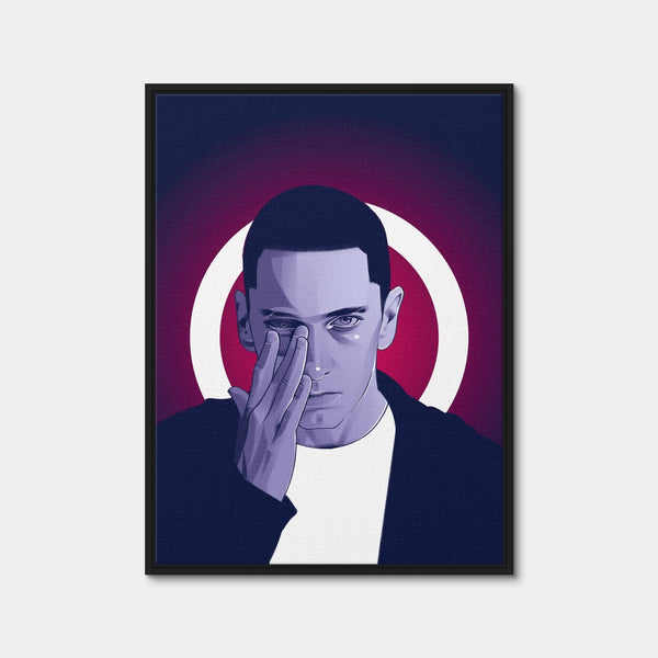 Marshall Mathers Wall Art — Framed Canvas Format preview