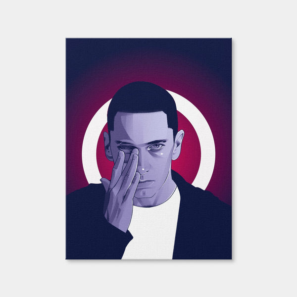 Marshall Mathers Wall Art — Canvas Wrap Format preview