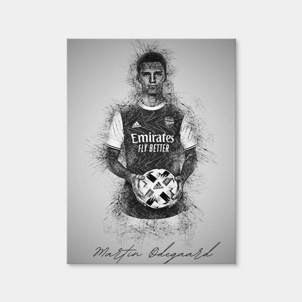 Martin Odegaard Wall Art — Canvas Wrap Format preview