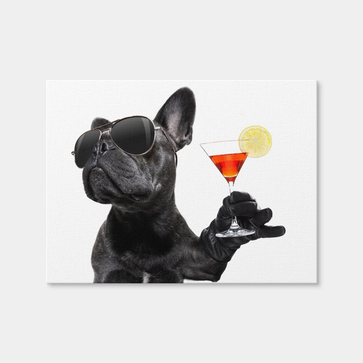 AUTO-MOCKUP WHITE | Martini Dog | 1 Piece | Gallery Wrap | group=4x3