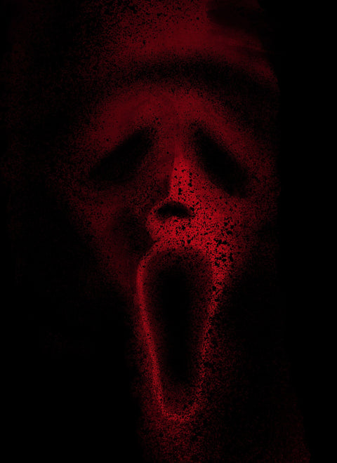 Mask splatter Wall Art