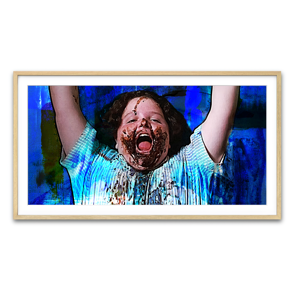 Framed Print 2x1 Natural