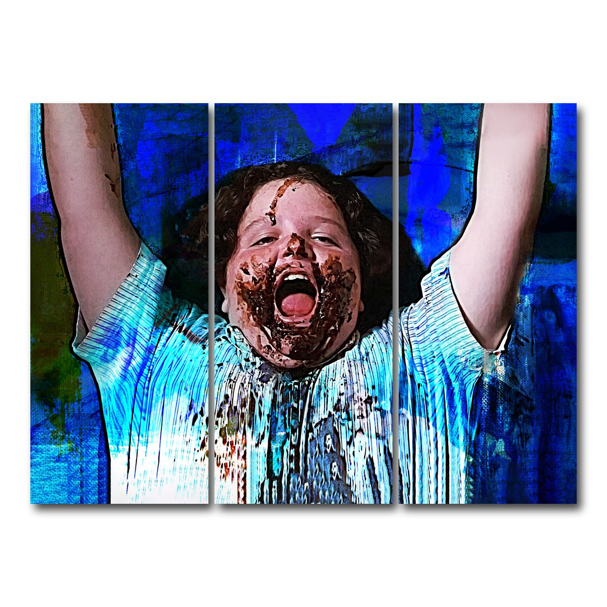 AUTO-MOCKUP WHITE | Matilda Cake Scene | 3 Piece | Gallery Wrap Canvas | group=8x18