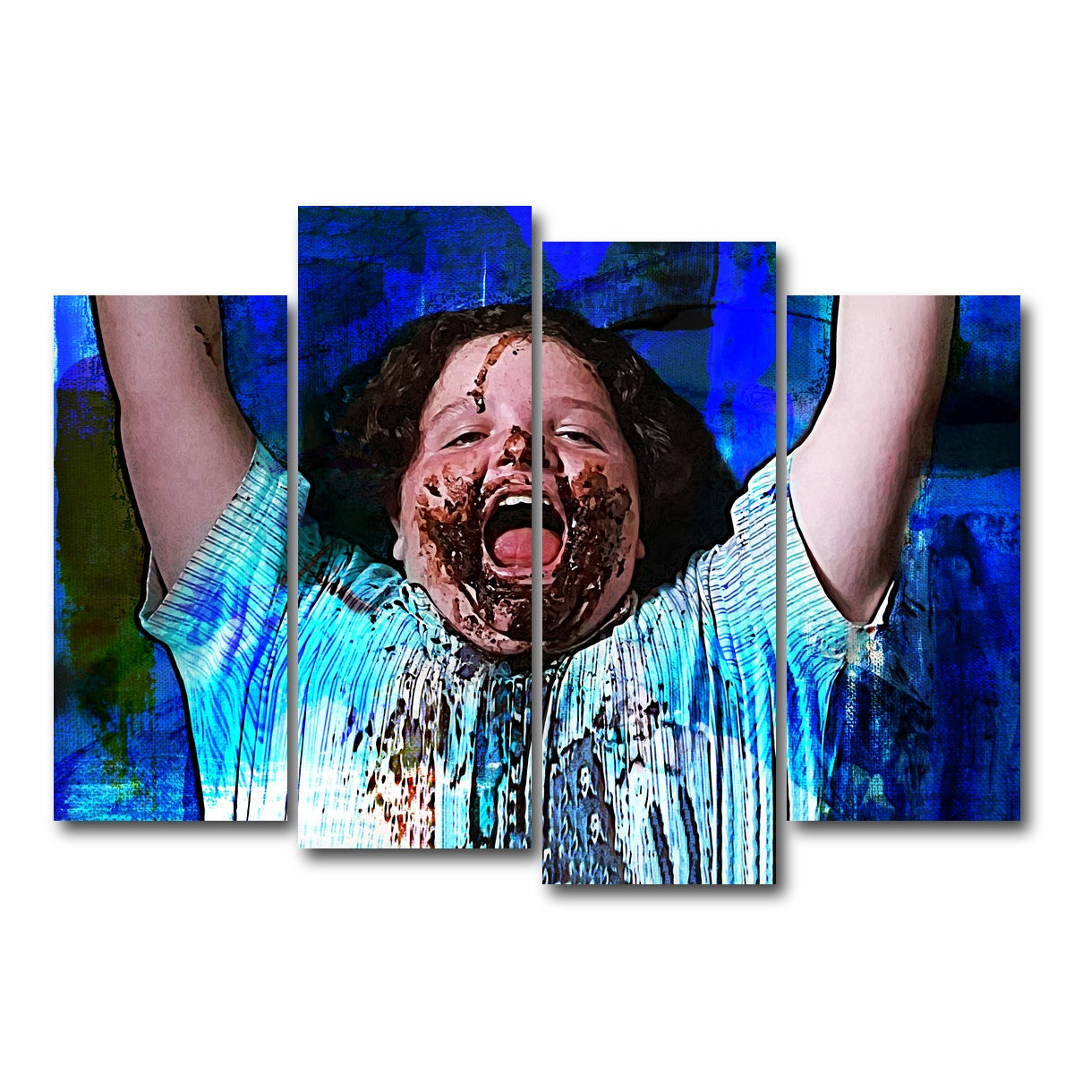 AUTO-MOCKUP WHITE | Matilda Cake Scene | 4 Piece | Gallery Wrap Canvas | group=4_normal