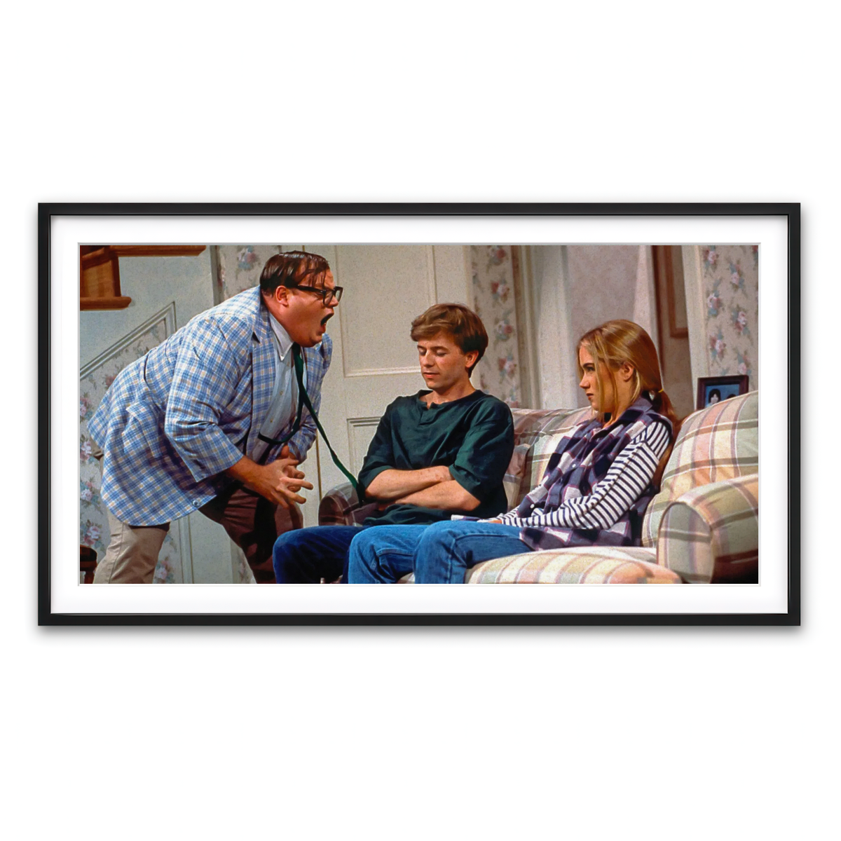 Framed Print 2x1 Black