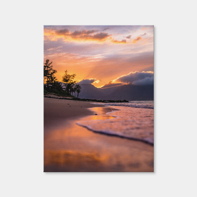 AUTO-MOCKUP WHITE | Maui Reflections | 1 Piece | Gallery Wrap Canvas | group=3x4