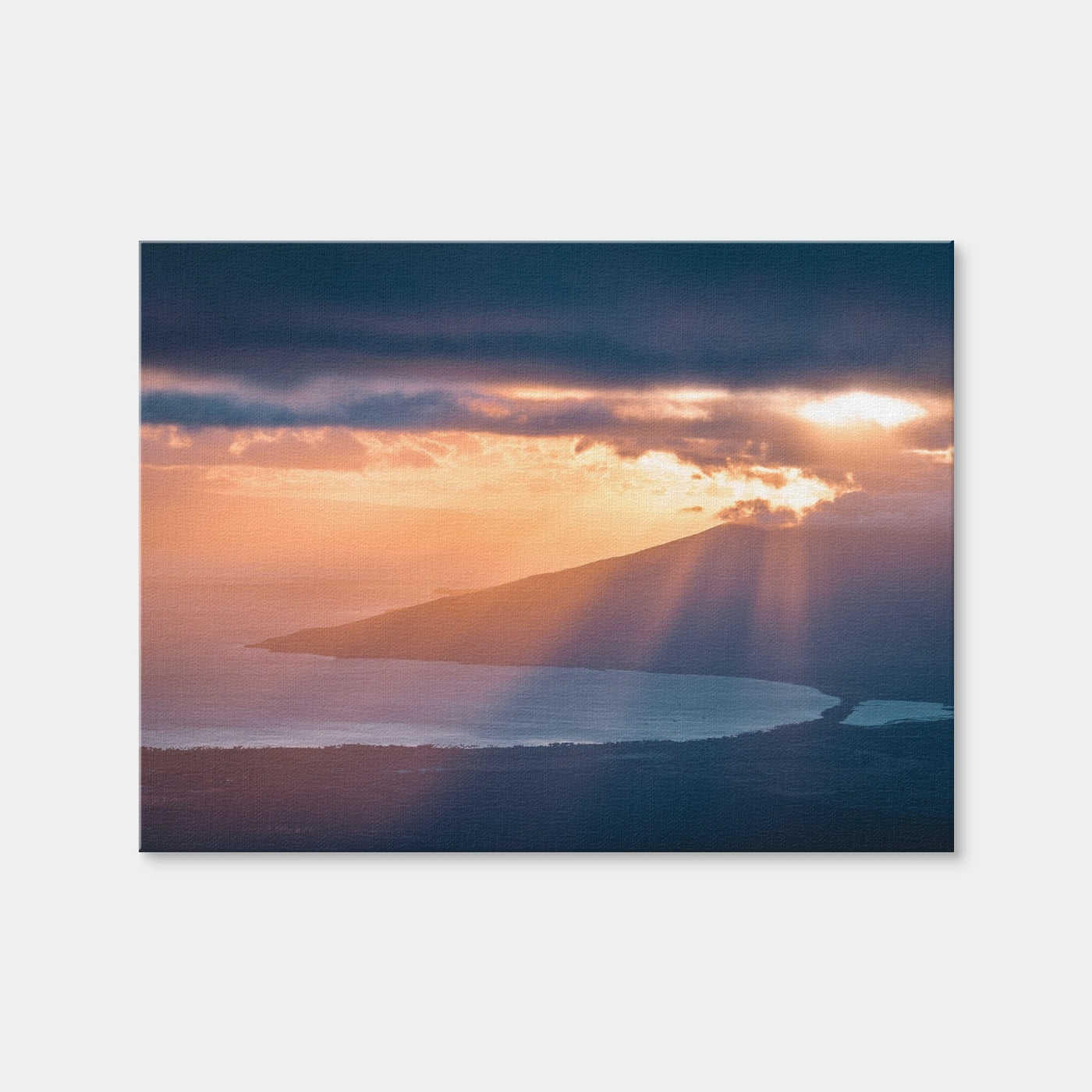 AUTO-MOCKUP WHITE | Maui Sun Rays | 1 Piece | Gallery Wrap Canvas | group=4x3