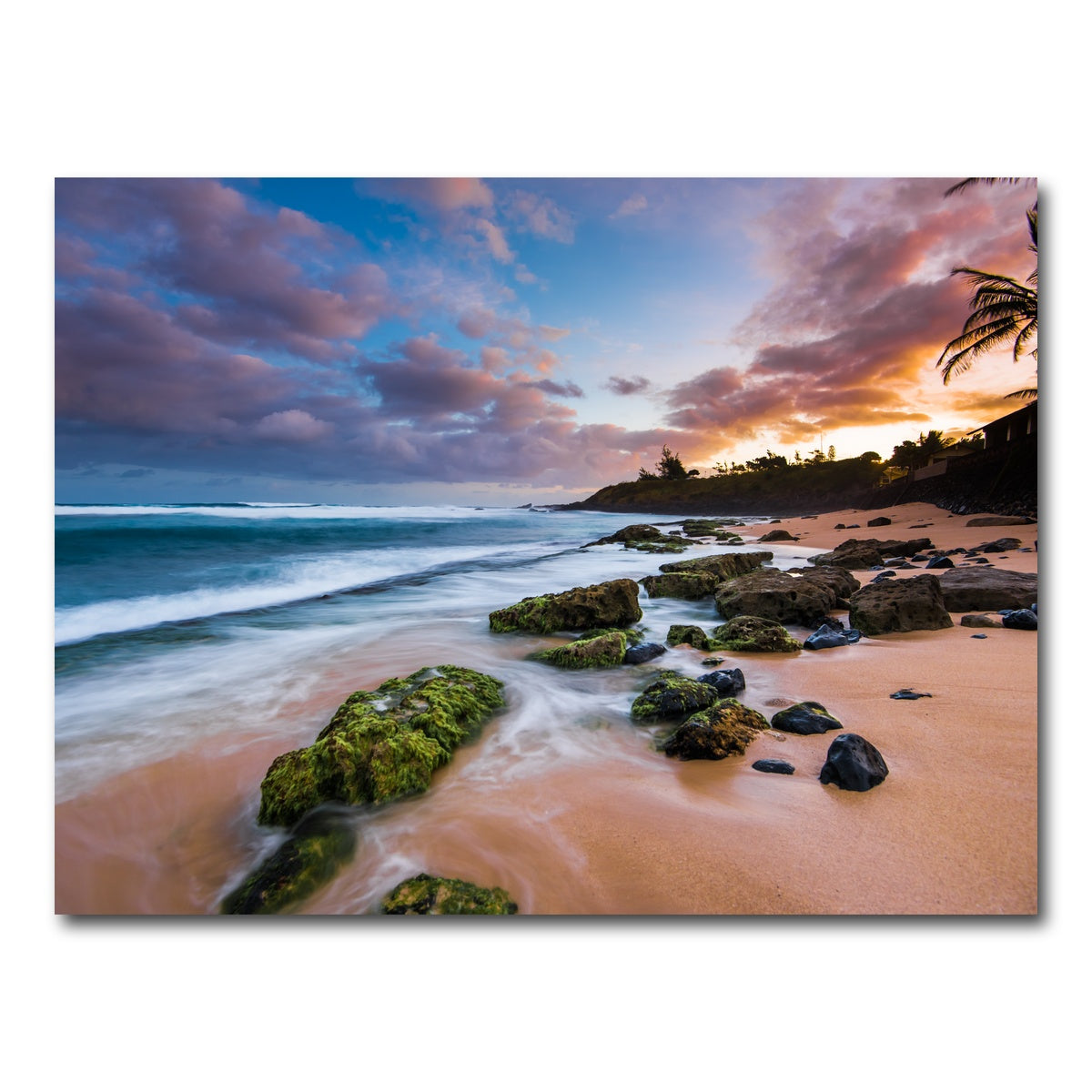 AUTO-MOCKUP WHITE | Maui Sunrise | 1 Piece | Gallery Wrap Canvas | group=4x3