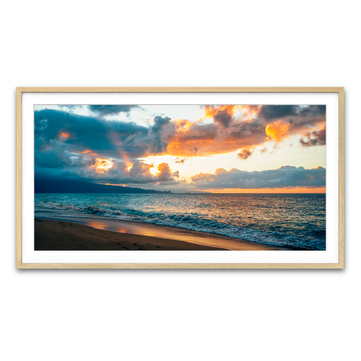 Framed Print 2x1 Natural