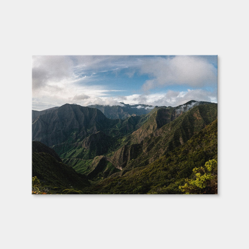 AUTO-MOCKUP WHITE | Maui Valley Panorama | 1 Piece | Gallery Wrap Canvas | group=4x3