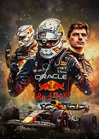 Max Verstappen F1 Wall Art
