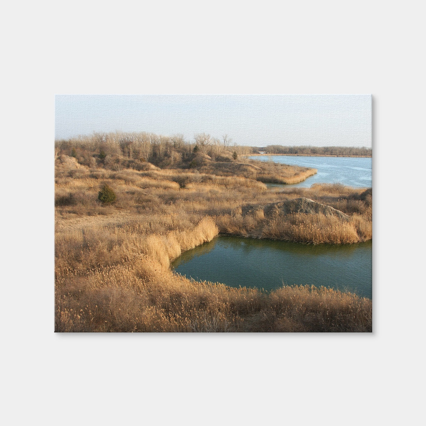 AUTO-MOCKUP WHITE | Mazonia Braidwood State Fish and Wildlife Area | 1 Piece | Gallery Wrap Canvas | group=4x3