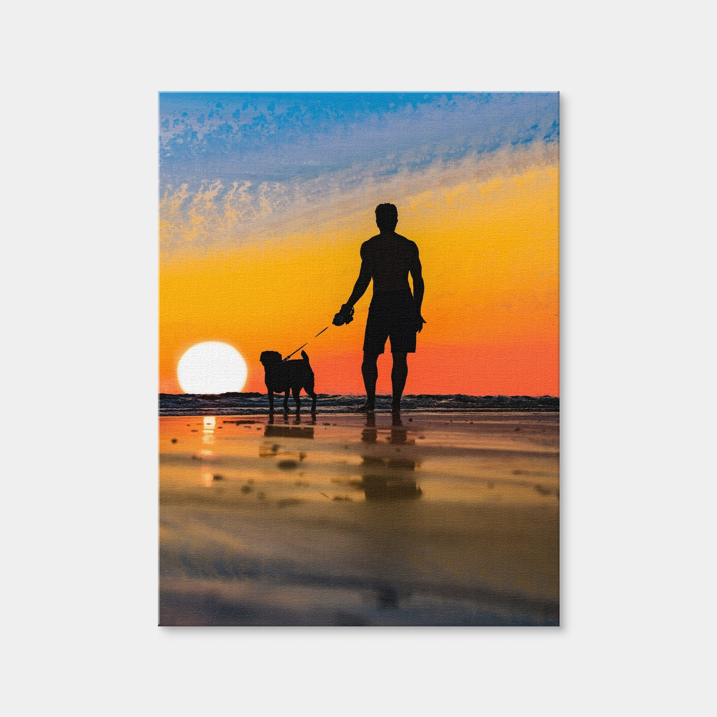 AUTO-MOCKUP WHITE | Me and My Best Bud | 1 Piece | Gallery Wrap Canvas | group=3x4