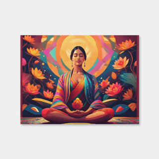 AUTO-MOCKUP WHITE | Meditating Mind | 1 Piece | Gallery Wrap Canvas | group=4x3