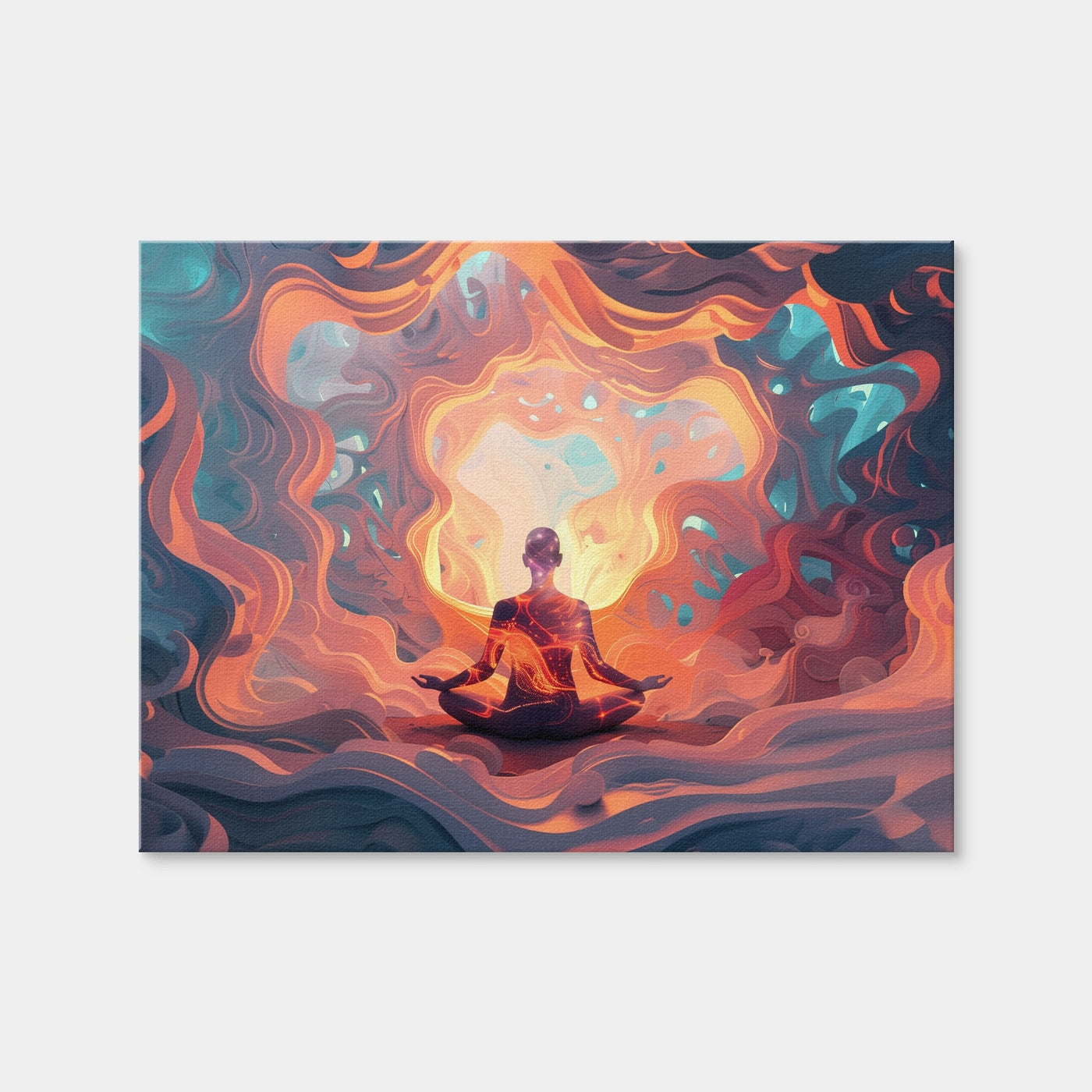 AUTO-MOCKUP WHITE | Meditation | 1 Piece | Gallery Wrap Canvas | group=4x3