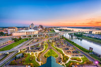 Memphis Aerial Wall Art