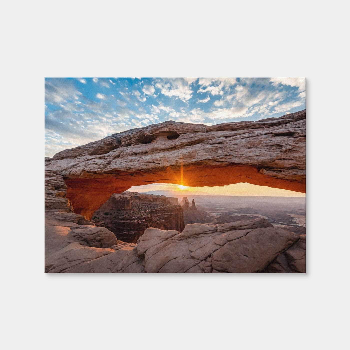 AUTO-MOCKUP WHITE | Mesa At Sunrise | 1 Piece | Gallery Wrap Canvas | group=4x3