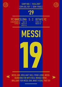 Messi Wall Art
