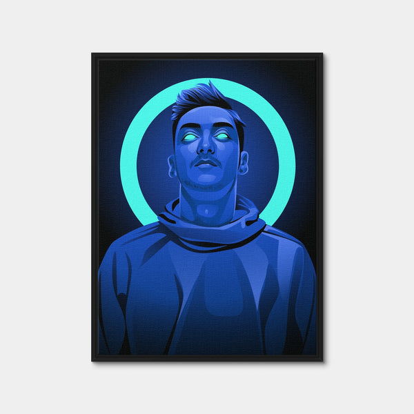 Mesut Ozil Wall Art — Framed Canvas Format preview