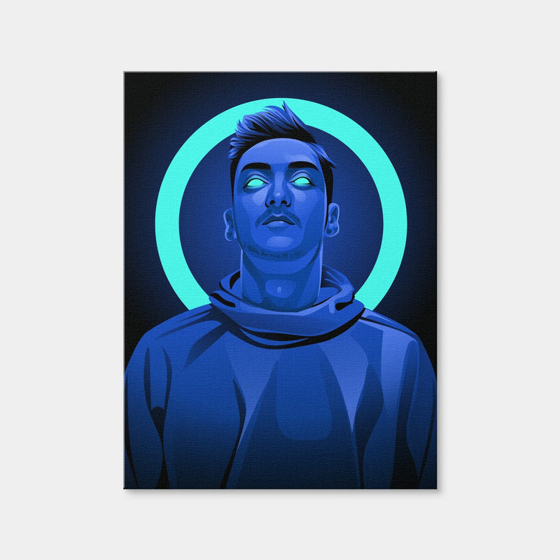 AUTO-MOCKUP WHITE | Mesut Ozil | 1 Piece | Gallery Wrap Canvas | group=3x4