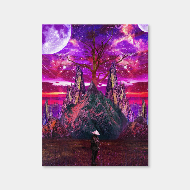 AUTO-MOCKUP WHITE | Metal Of Soul Galaxy | 1 Piece | Gallery Wrap Canvas | group=3x4