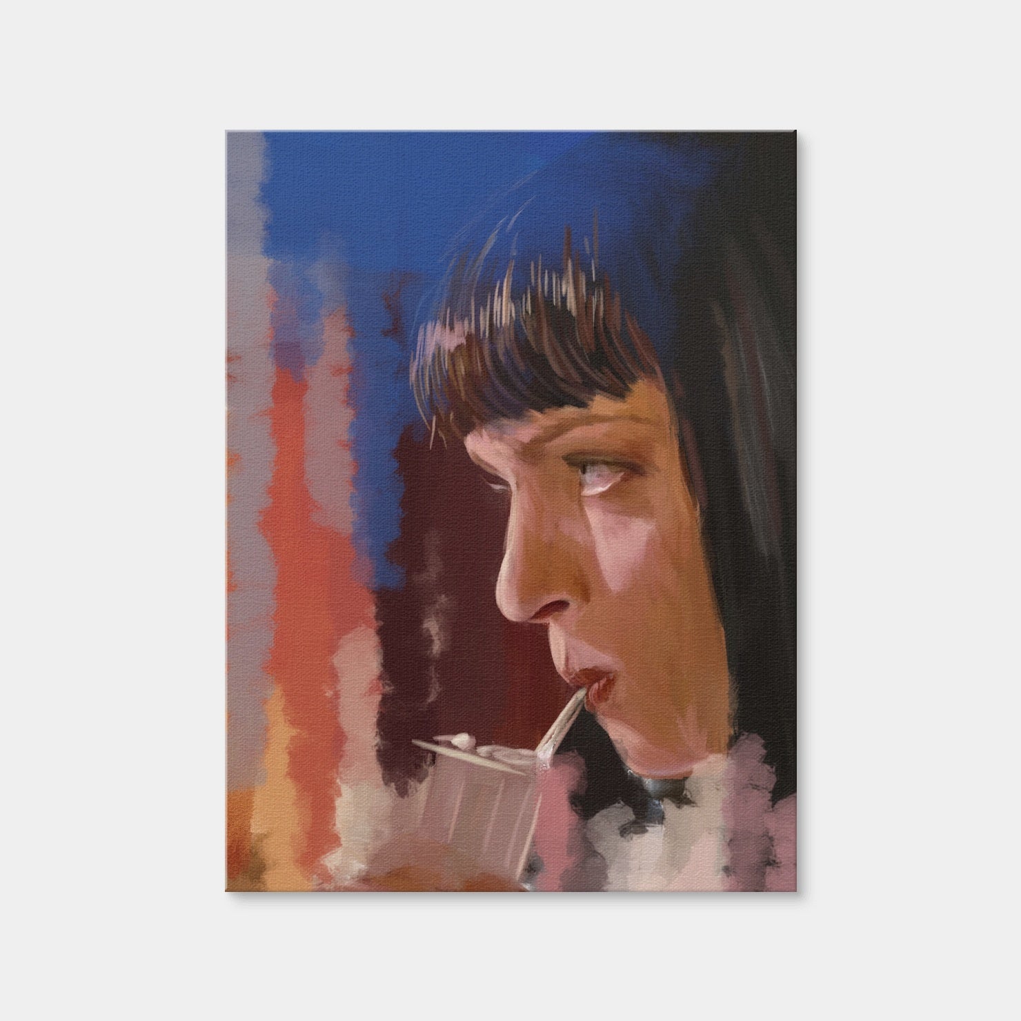 AUTO-MOCKUP WHITE | Mia And The Milkshake | 1 Piece | Gallery Wrap Canvas | group=3x4