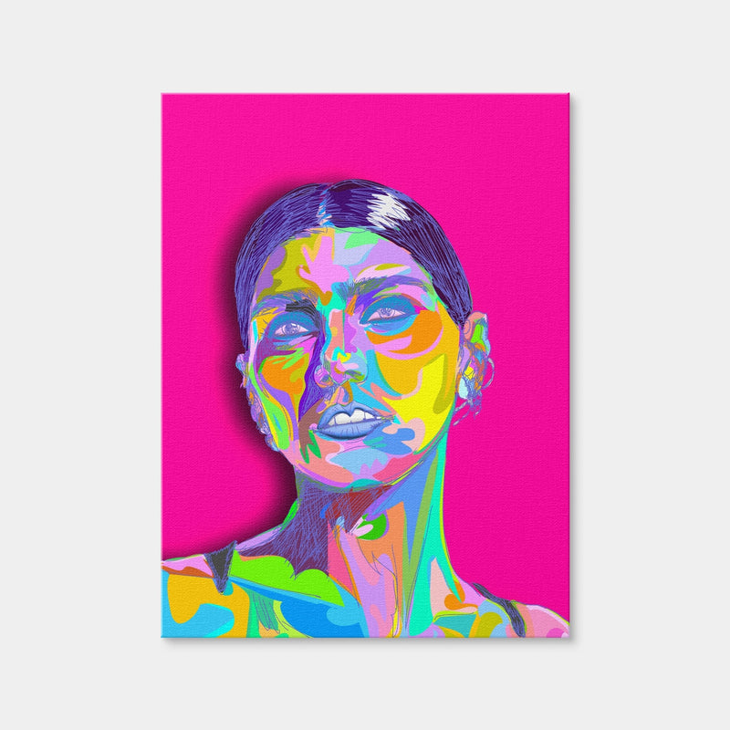 AUTO-MOCKUP WHITE | Mia Portrait | 1 Piece | Gallery Wrap Canvas | group=3x4