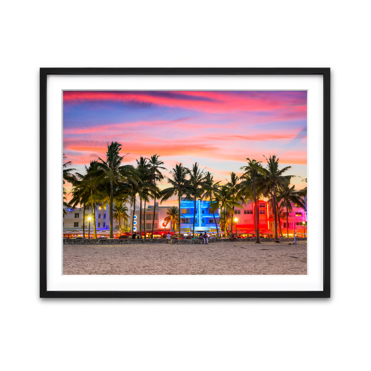 Framed Print 4x3 Black
