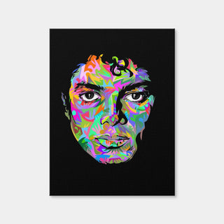 AUTO-MOCKUP WHITE | Michael Jackson Black Out | 1 Piece | Gallery Wrap Canvas | group=3x4