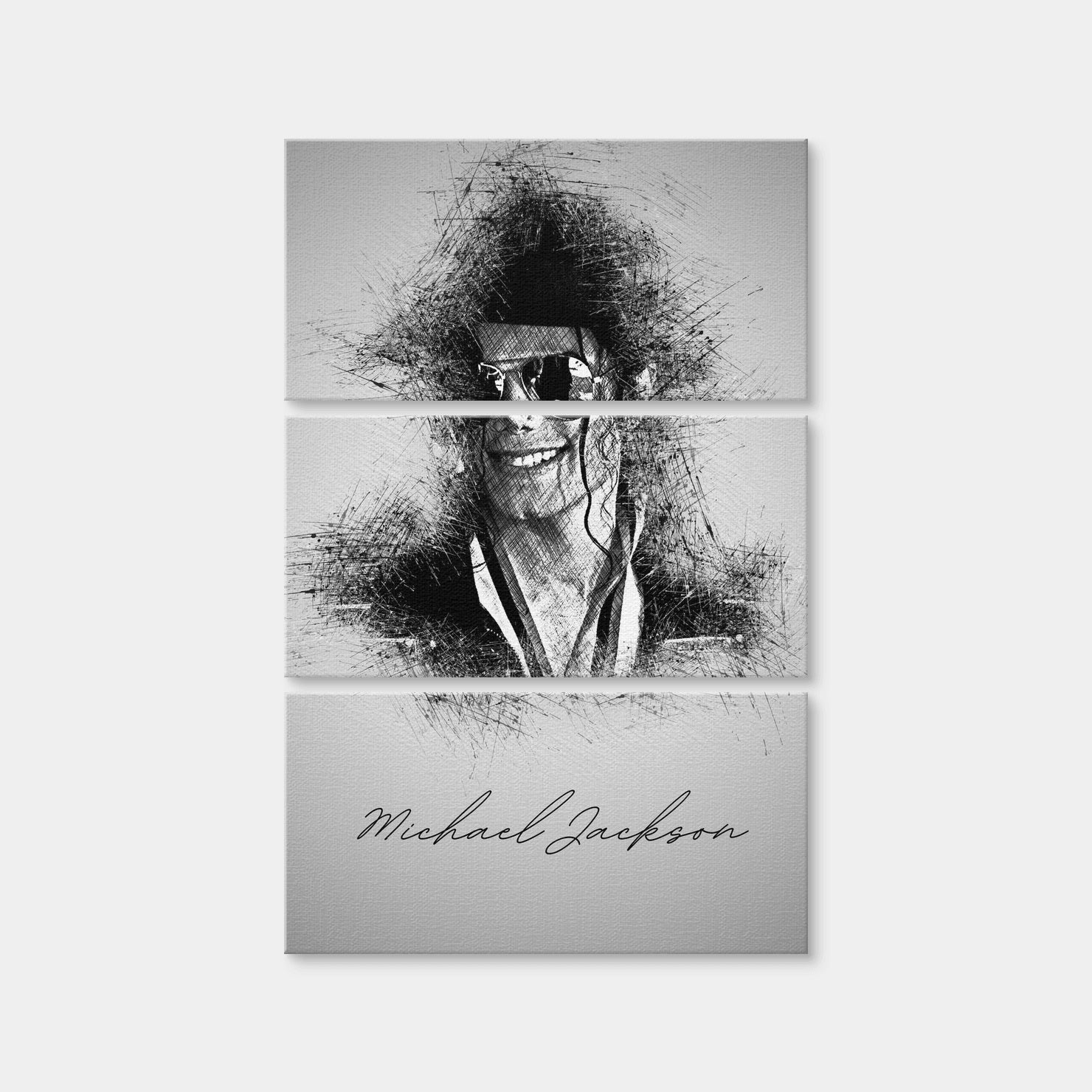 Michael Jackson Sketch Wall Art
