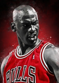 Michael Jordan Painting Wall Art