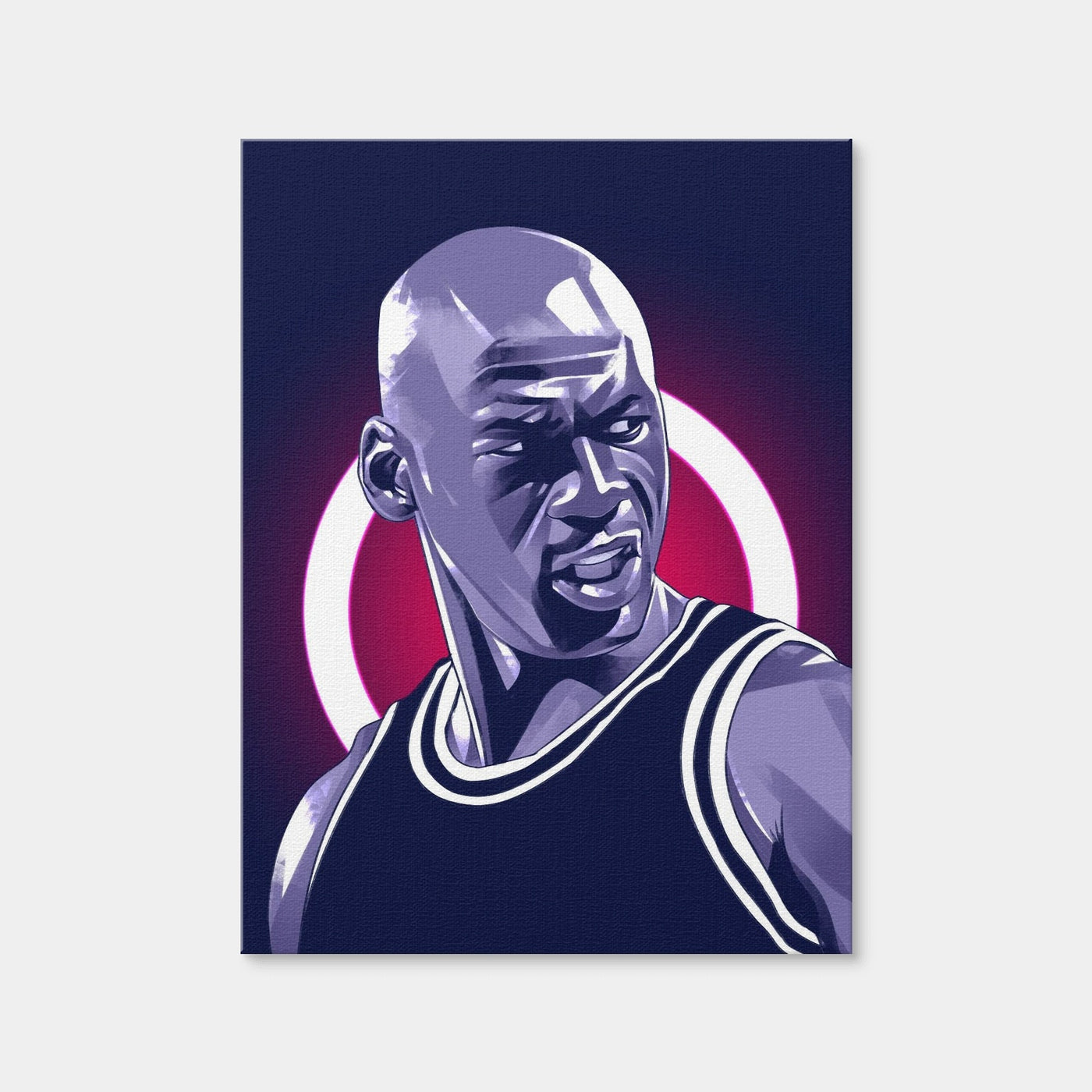 AUTO-MOCKUP WHITE | Michael Jordan | 1 Piece | Gallery Wrap Canvas | group=3x4
