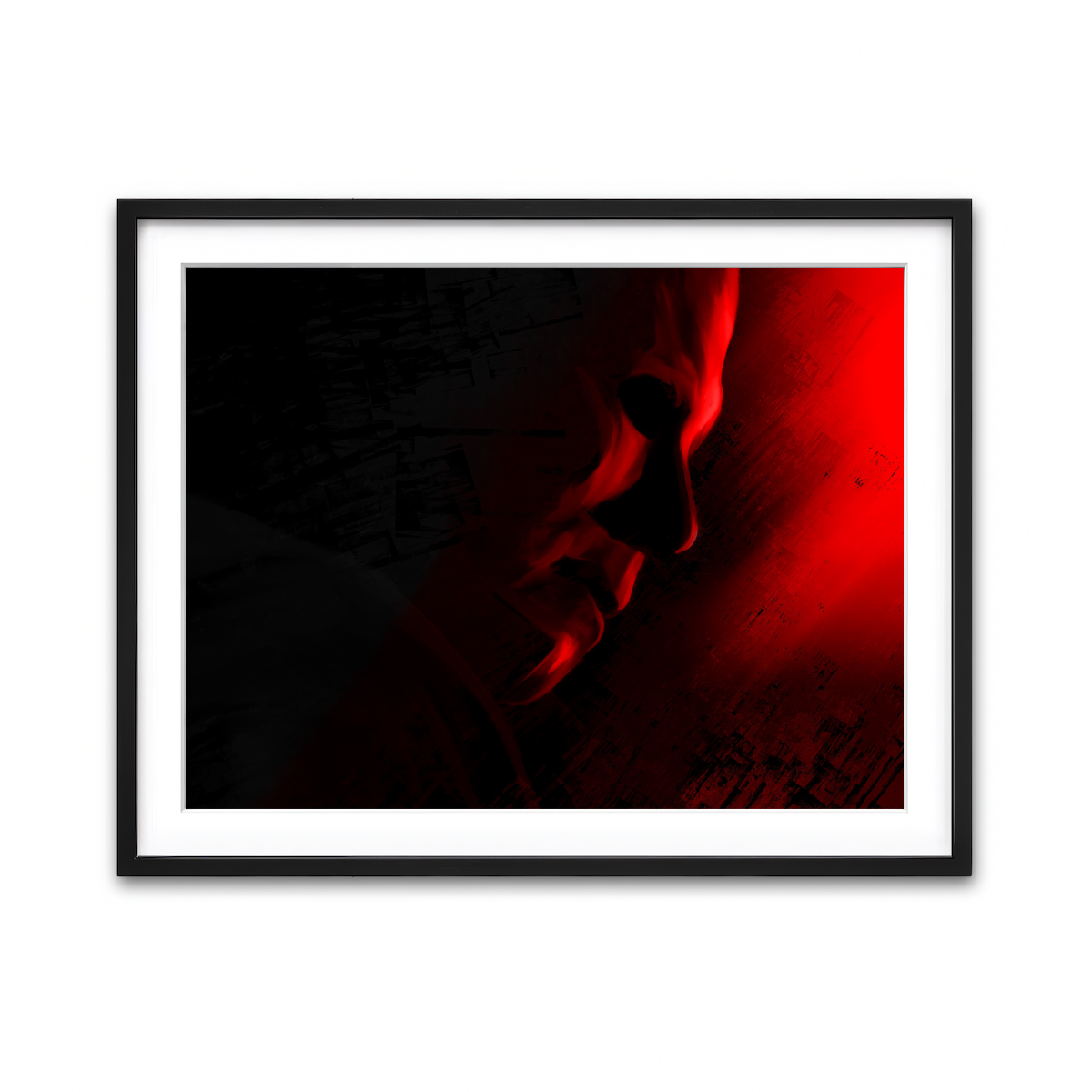 Framed Print 4x3 Black
