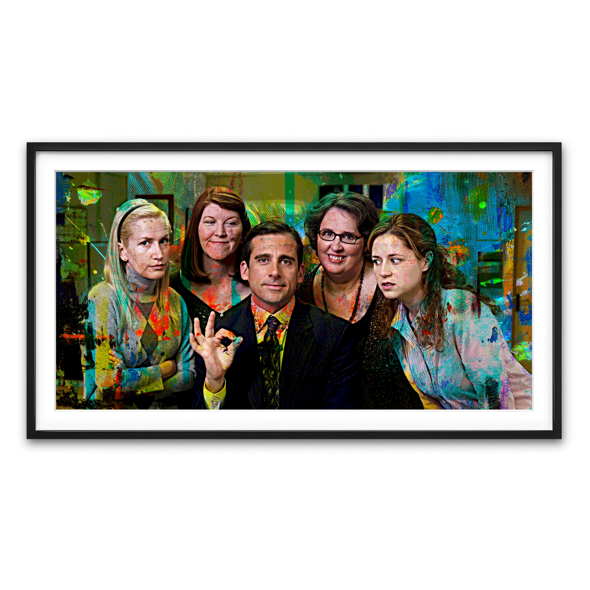 Framed Print 2x1 Black