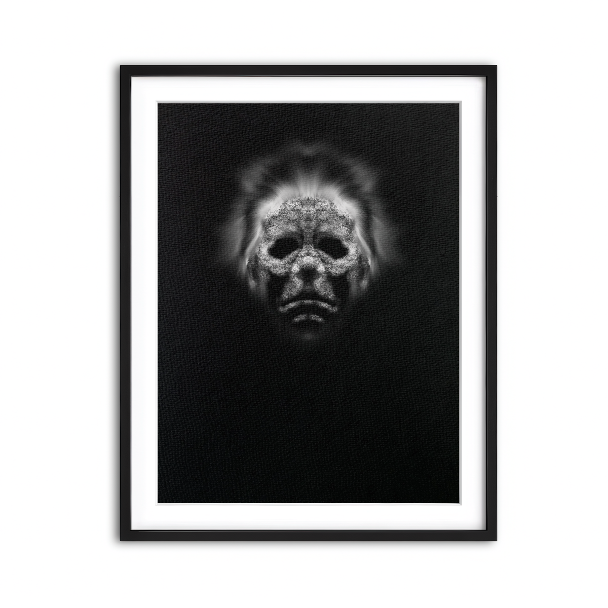 Framed Print 3x4 Black