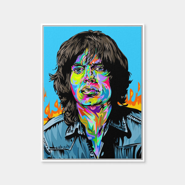 Micjag Wall Art — Framed Canvas Format preview