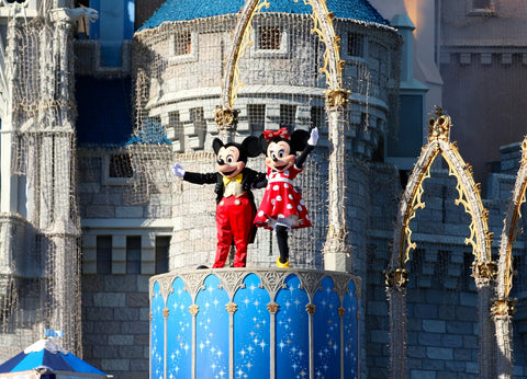 Mickey & Minnie Disney World Wall Art