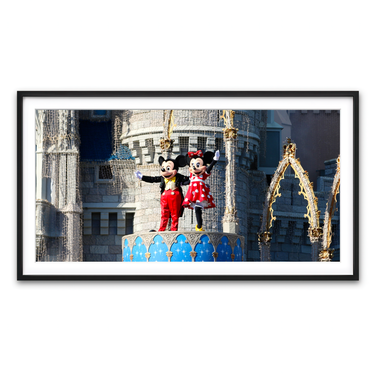 Framed Print 2x1 Black