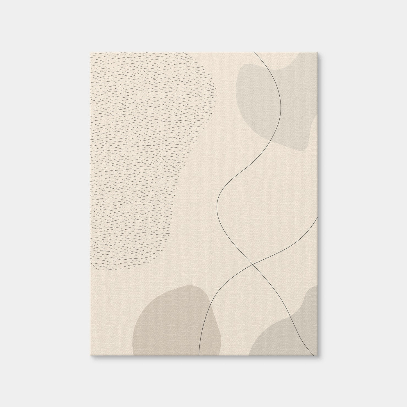 AUTO-MOCKUP WHITE | Mid-Century Modern No. 3 | 1 Piece | Gallery Wrap Canvas | group=3x4