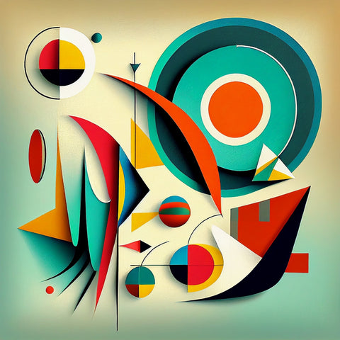 Mid Century Abstract S2 Wall Art