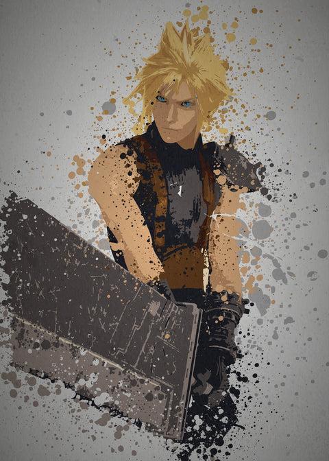 Midgar Mercenary Wall Art