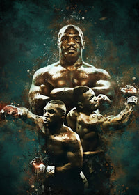 Mike Tyson Painting Wall Art