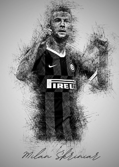 Milan Skriniar Wall Art