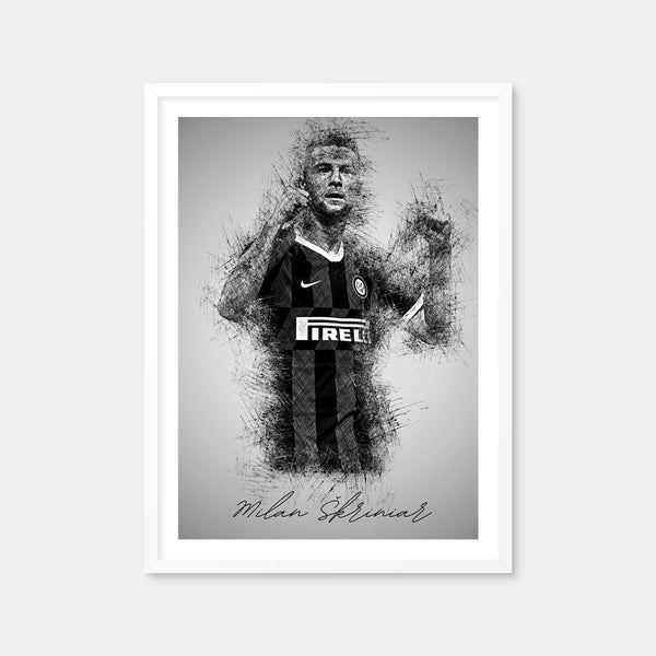 Milan Skriniar Wall Art — Framed Print Format preview